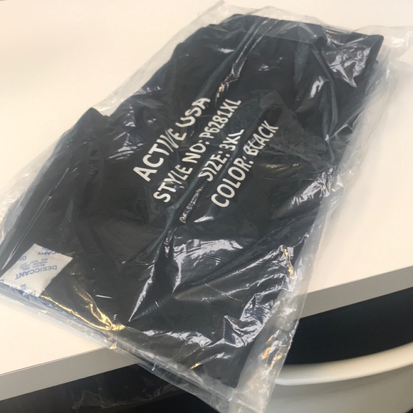 2XL & 3XL Black Ponte Pant - Picture 4 of 5